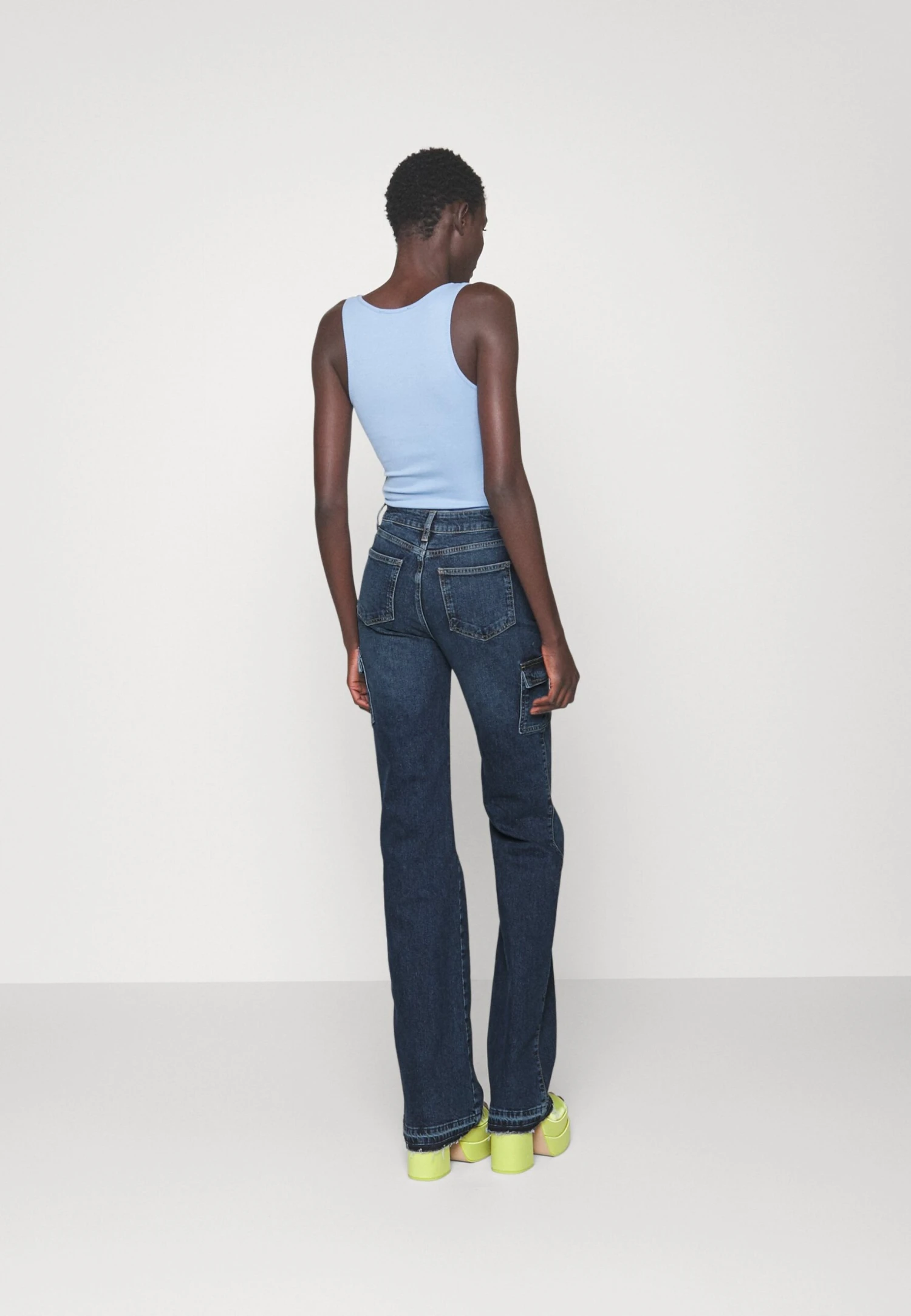 Flared Jeans - Light Blue Denim 5 Flared Jeans - Light Blue Denim - Bilde 3