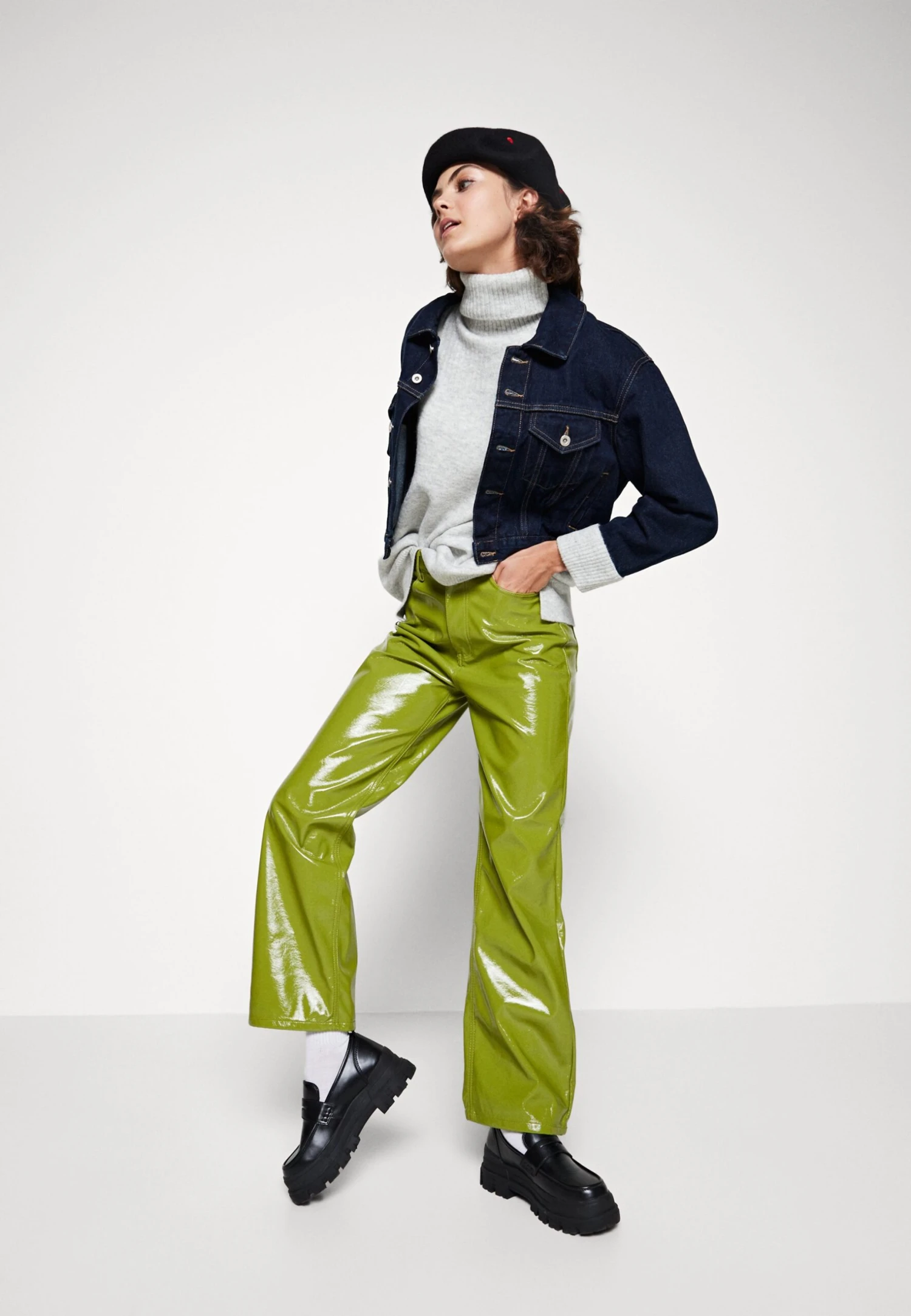 Even&Odd Strikkegenser - Mottled Light Grey 4 Even&Odd Strikkegenser - Mottled Light Grey - Bilde 2