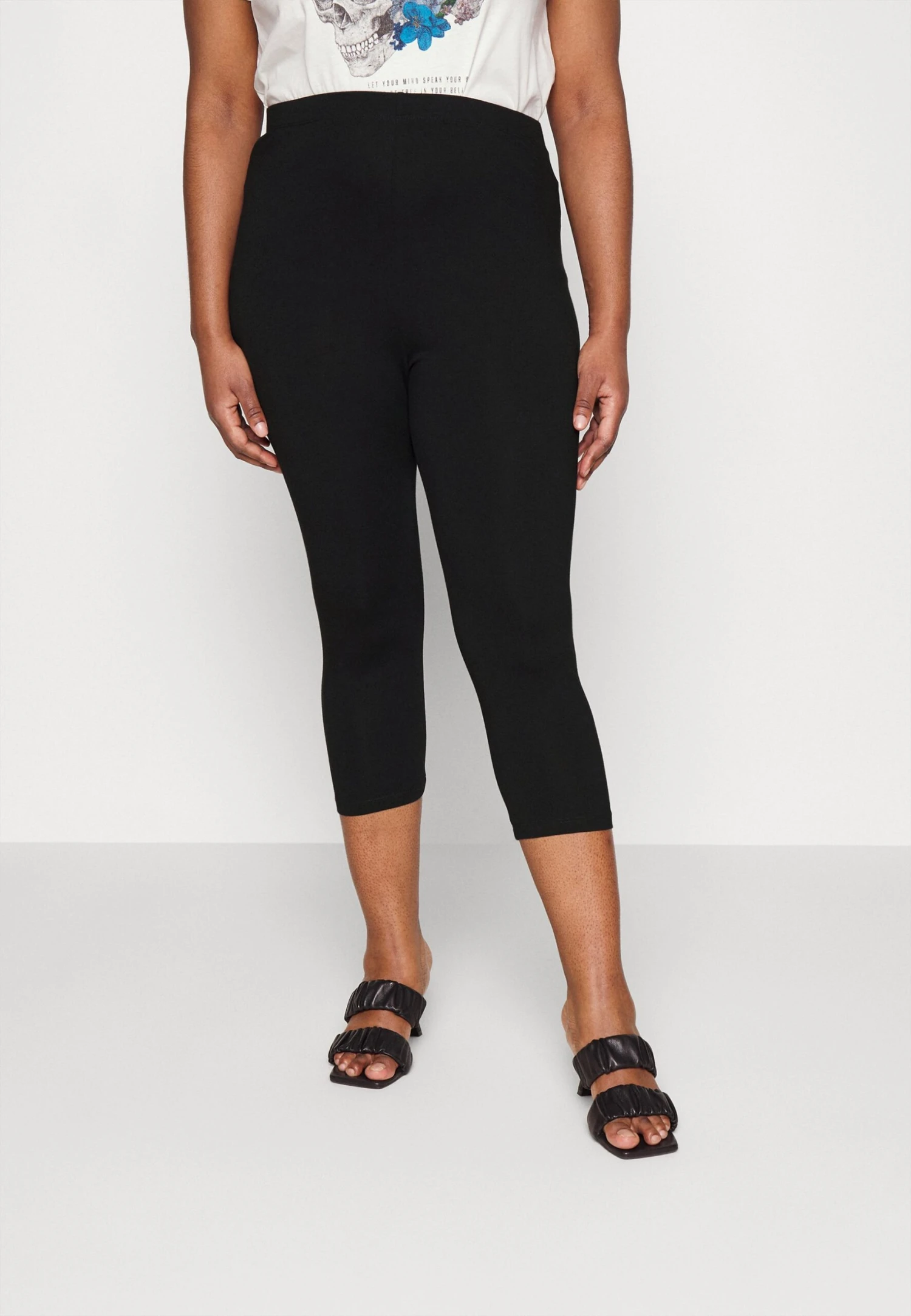 2 Pack - Leggings - Black/Mottled Dark Grey 5 2 Pack - Leggings - Black/Mottled Dark Grey - Bilde 3