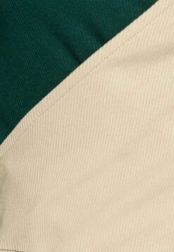 Even&Odd Topper Langermet - Beige/Dark Green -Even&Odd 88ecf418dd2143f0b28439c394a45791