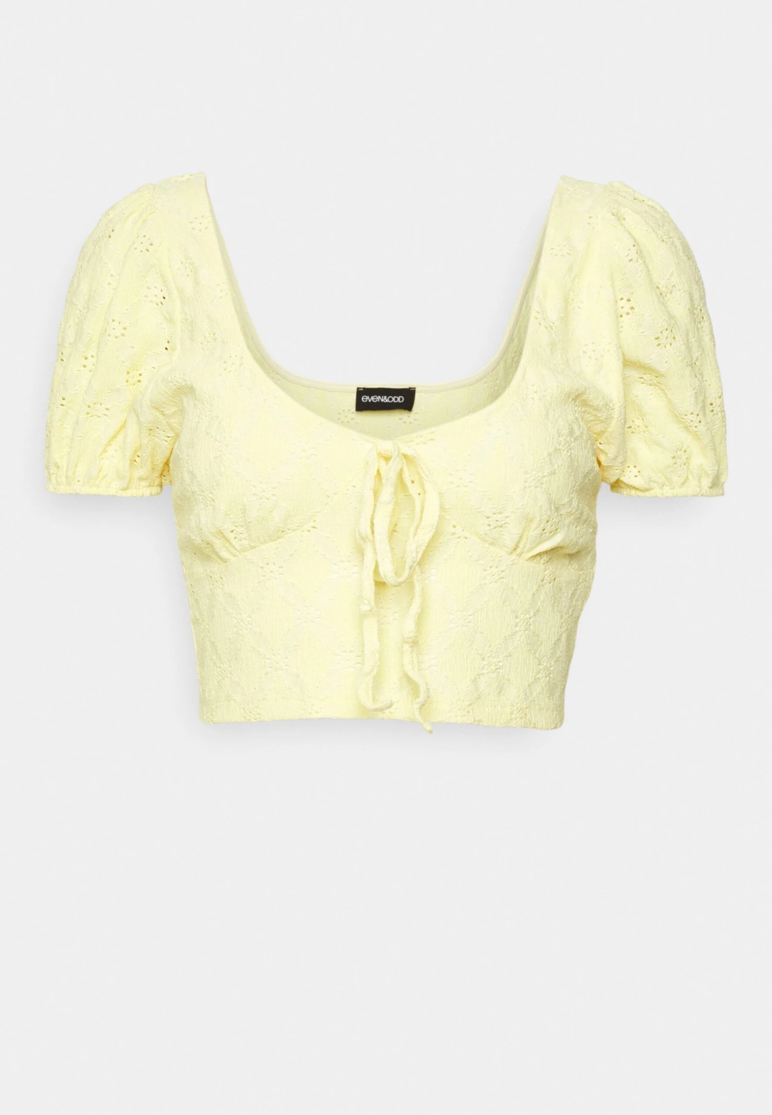 Even&Odd Romantic - Bluse - Light Yellow 6 Even&Odd Romantic - Bluse - Light Yellow - Bilde 4