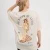 Liz Venus - T-Shirts Med Print - Beige