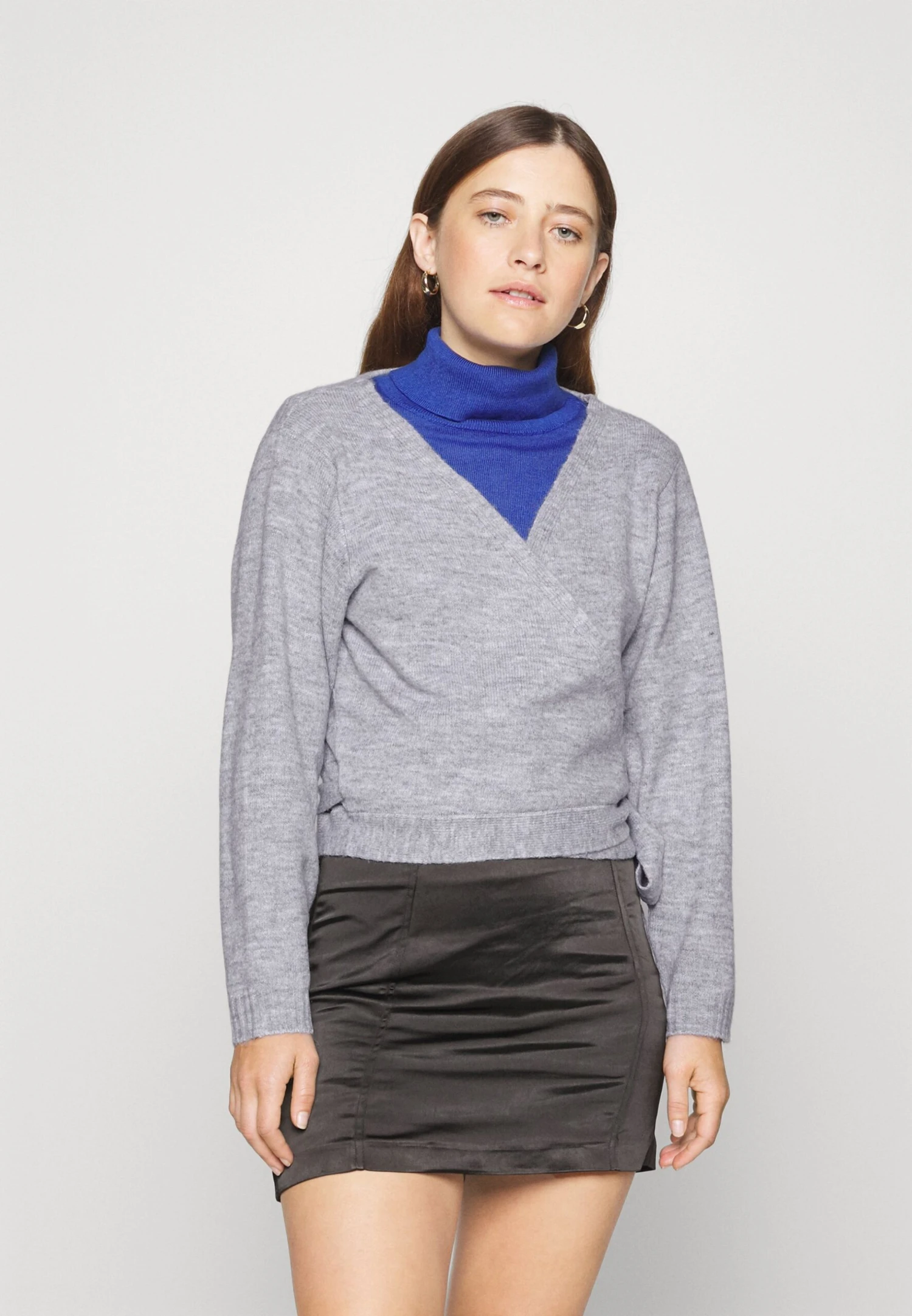 Cardigan - Mottled Light Grey 3 Cardigan - Mottled Light Grey