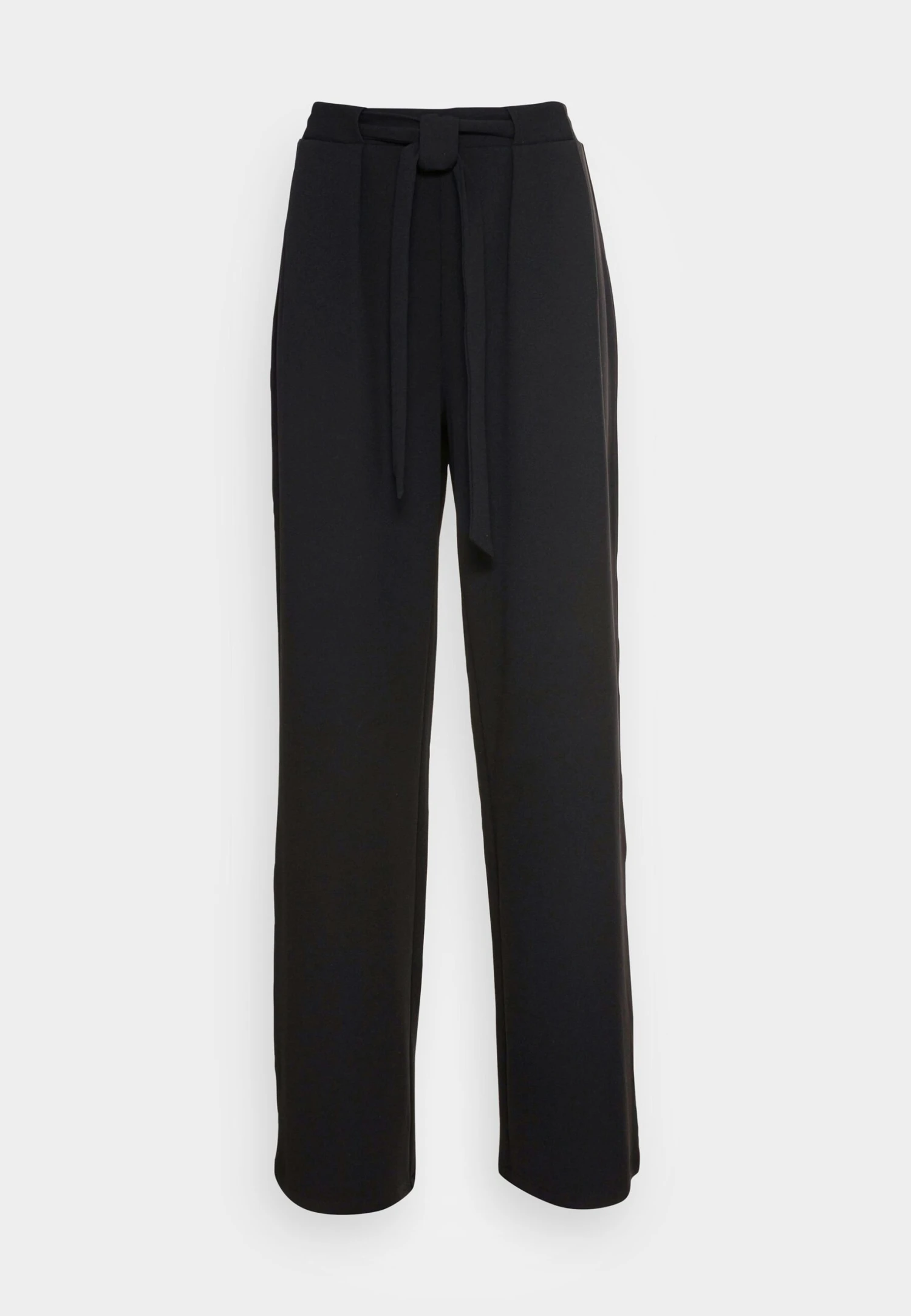 Even&Odd Belt Detail Wide Leg Pants - Bukse - Black 6 Even&Odd Belt Detail Wide Leg Pants - Bukse - Black - Bilde 4