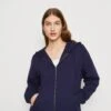 Even&Odd Sweatjakke - Dark Blue 1 Even&Odd Sweatjakke - Dark Blue -Even&Odd 9464ba2b8b694c16b8663fee04de889b