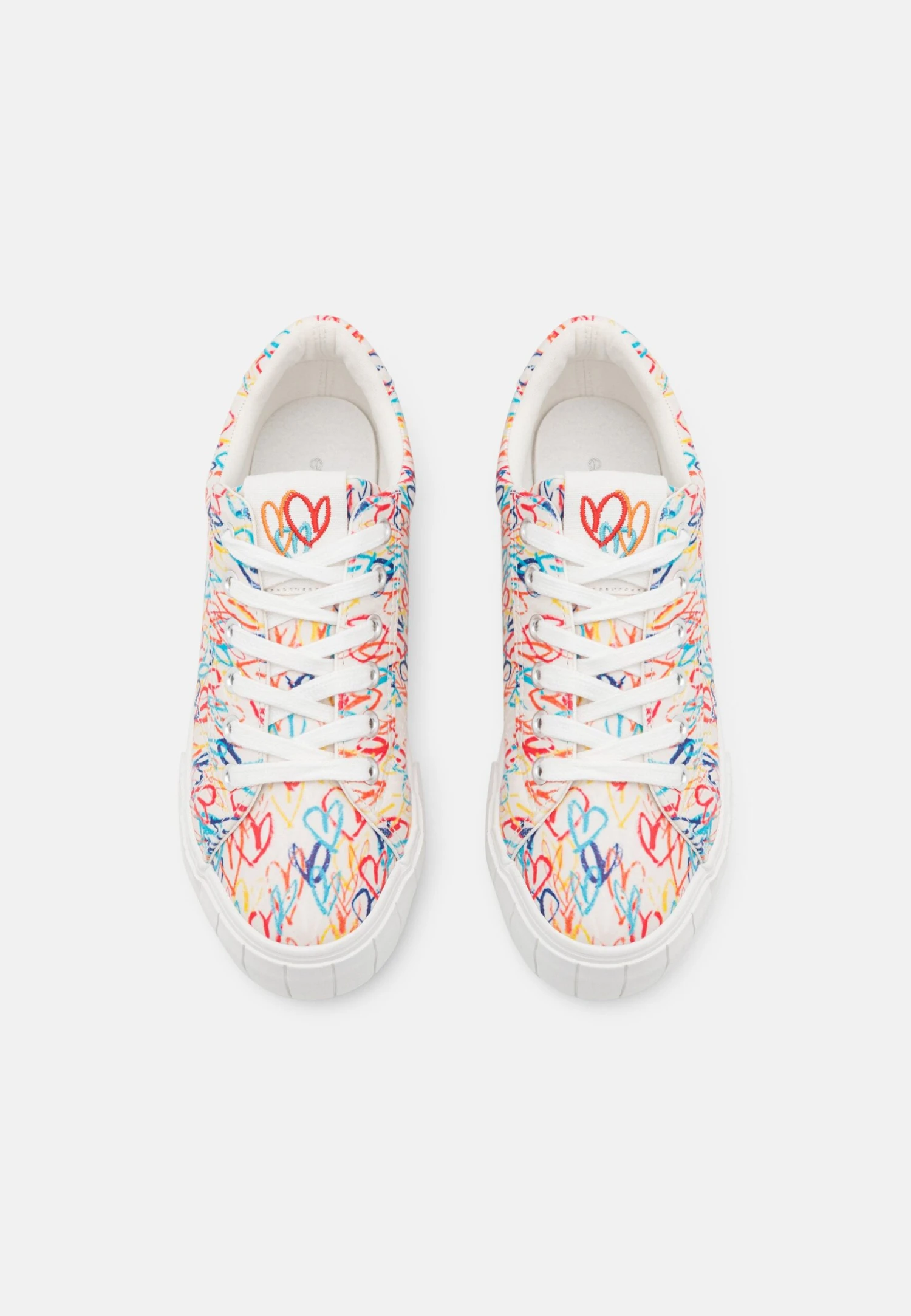 Even&Odd Joggesko - White/Multi Coloured 8 Even&Odd Joggesko - White/Multi Coloured - Bilde 6