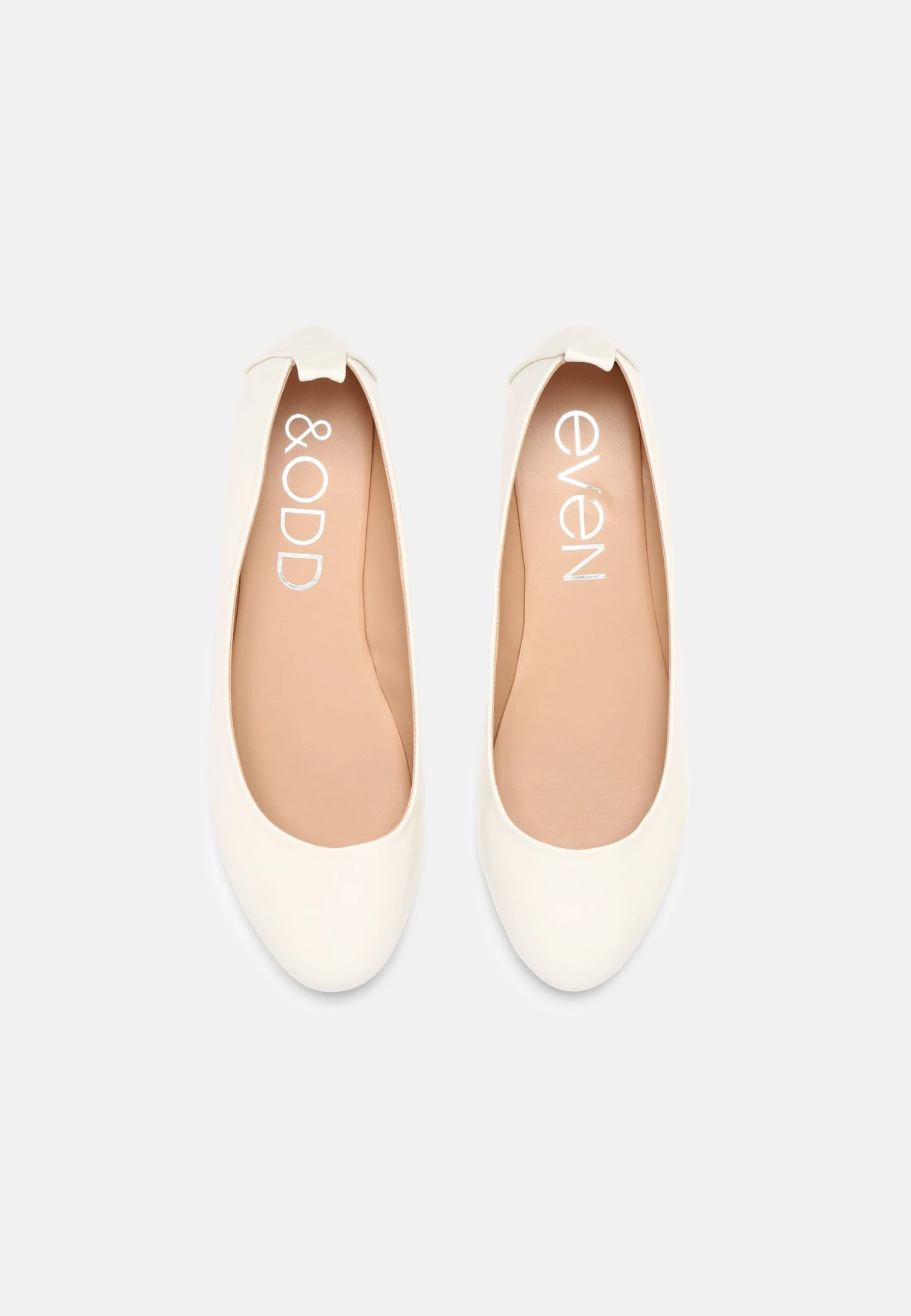 Even&Odd Ballerina - White 7 Even&Odd Ballerina - White - Bilde 5