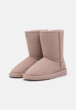 Even&Odd Leather - Støvletter - Rose Gold Coloured -Even&Odd 99816b3b51634575bd86b39901b7e8bf