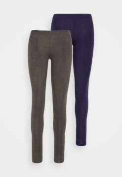 Even&Odd 2 Pack - Leggings - Mottled Dark Grey/Dark Blue 14 Even&Odd 2 Pack - Leggings - Mottled Dark Grey/Dark Blue -Even&Odd 9a4daaa3a6ef4e9cac69a4947b62710b