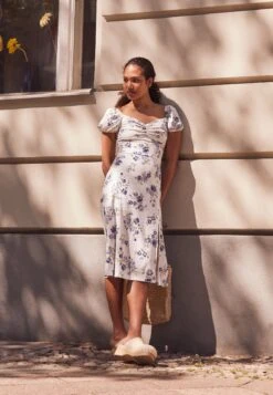 Even&Odd Kjole - Blue/Multi-Coloured -Even&Odd 9ac910b715404a12bbf946f38cd0c3ca