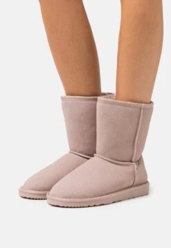 Even&Odd Leather - Støvletter - Rose Gold Coloured