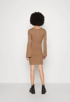 Even&Odd Knit Loose Fit Flared Sleeves Dress - Strikket Kjole - Camel 10 Even&Odd Knit Loose Fit Flared Sleeves Dress - Strikket Kjole - Camel -Even&Odd a23ed7db08e747158081f9e23ee8b51d