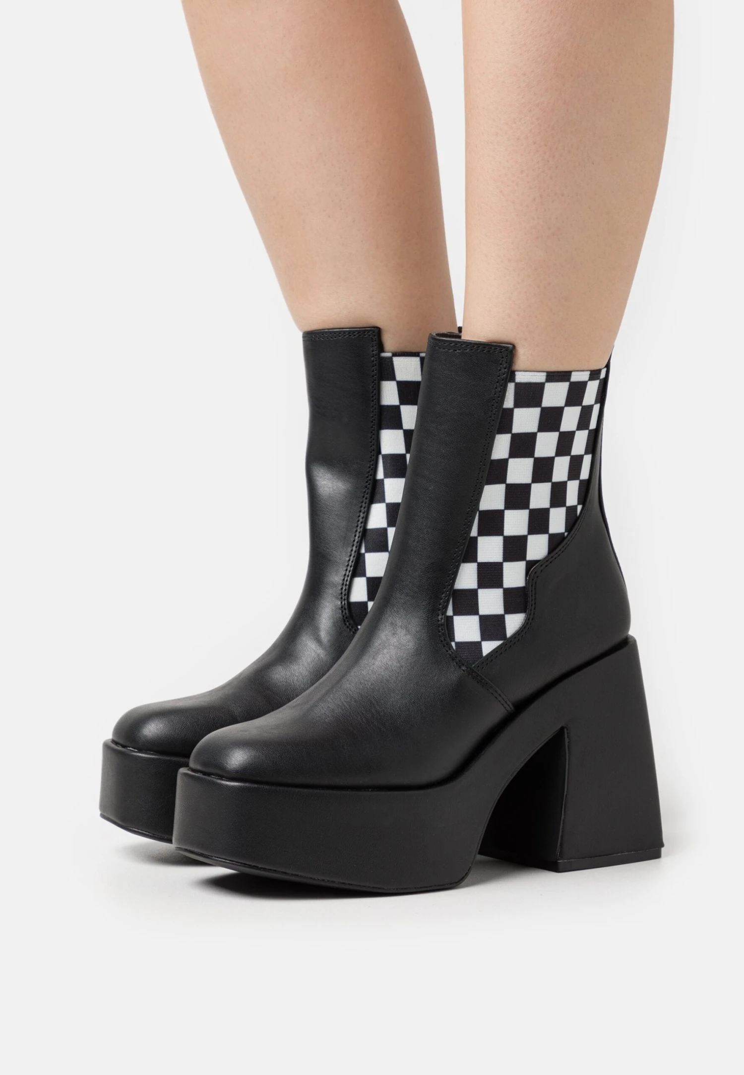 Even&Odd Ankelboots Med Høye Hæler - Black 3 Even&Odd Ankelboots Med Høye Hæler - Black