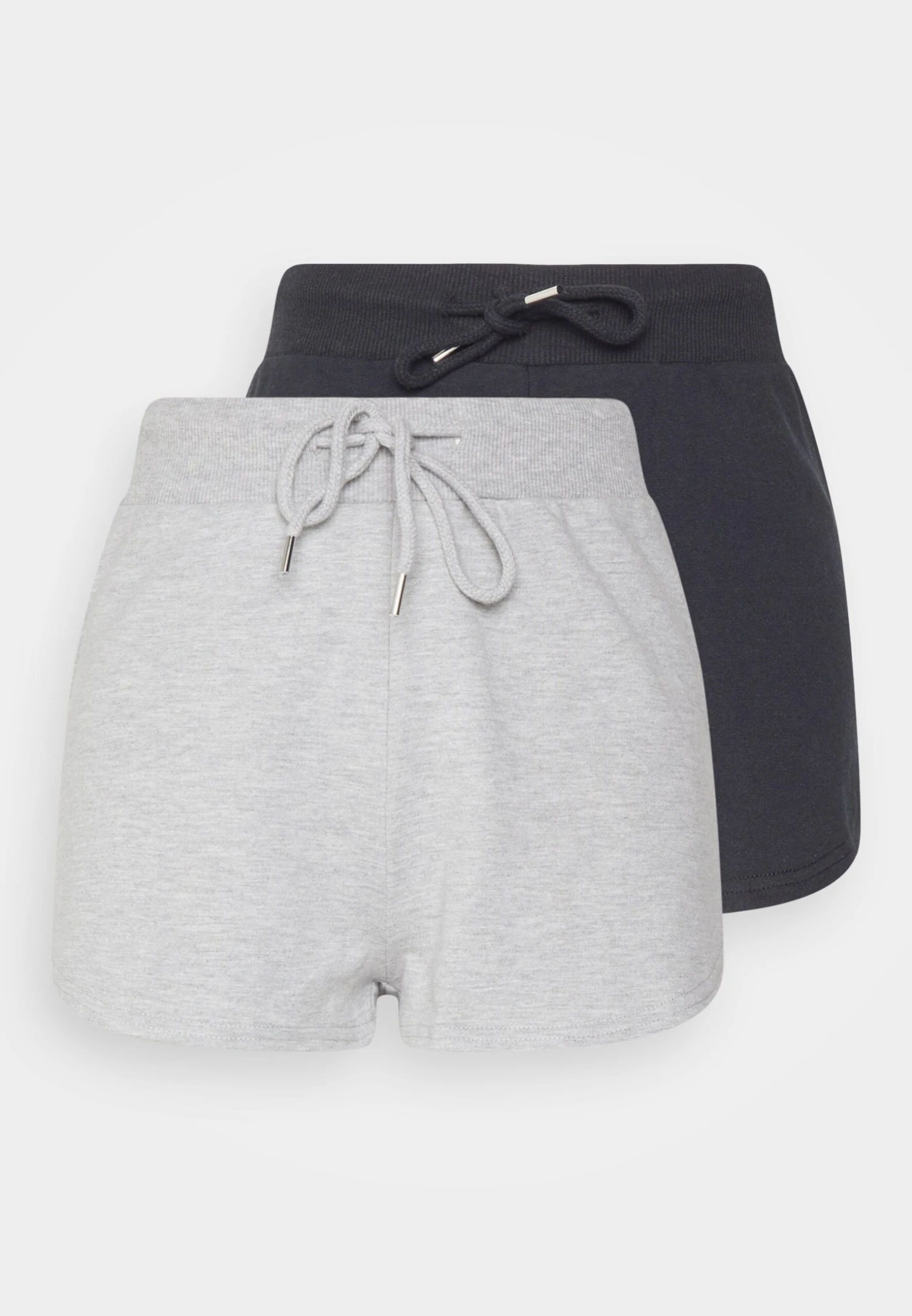 2 Pack - Shorts - Black - Light Grey 3 2 Pack - Shorts - Black - Light Grey
