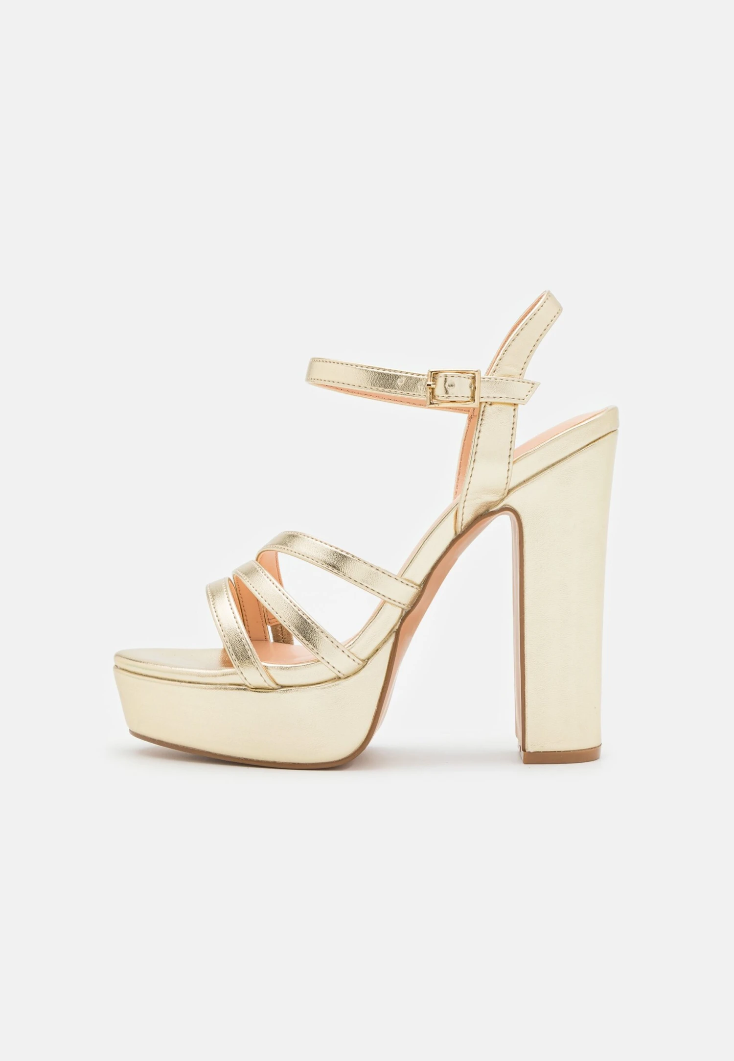 Even&Odd Sandaler Med Høye Hæler - Gold 4 Even&Odd Sandaler Med Høye Hæler - Gold - Bilde 2