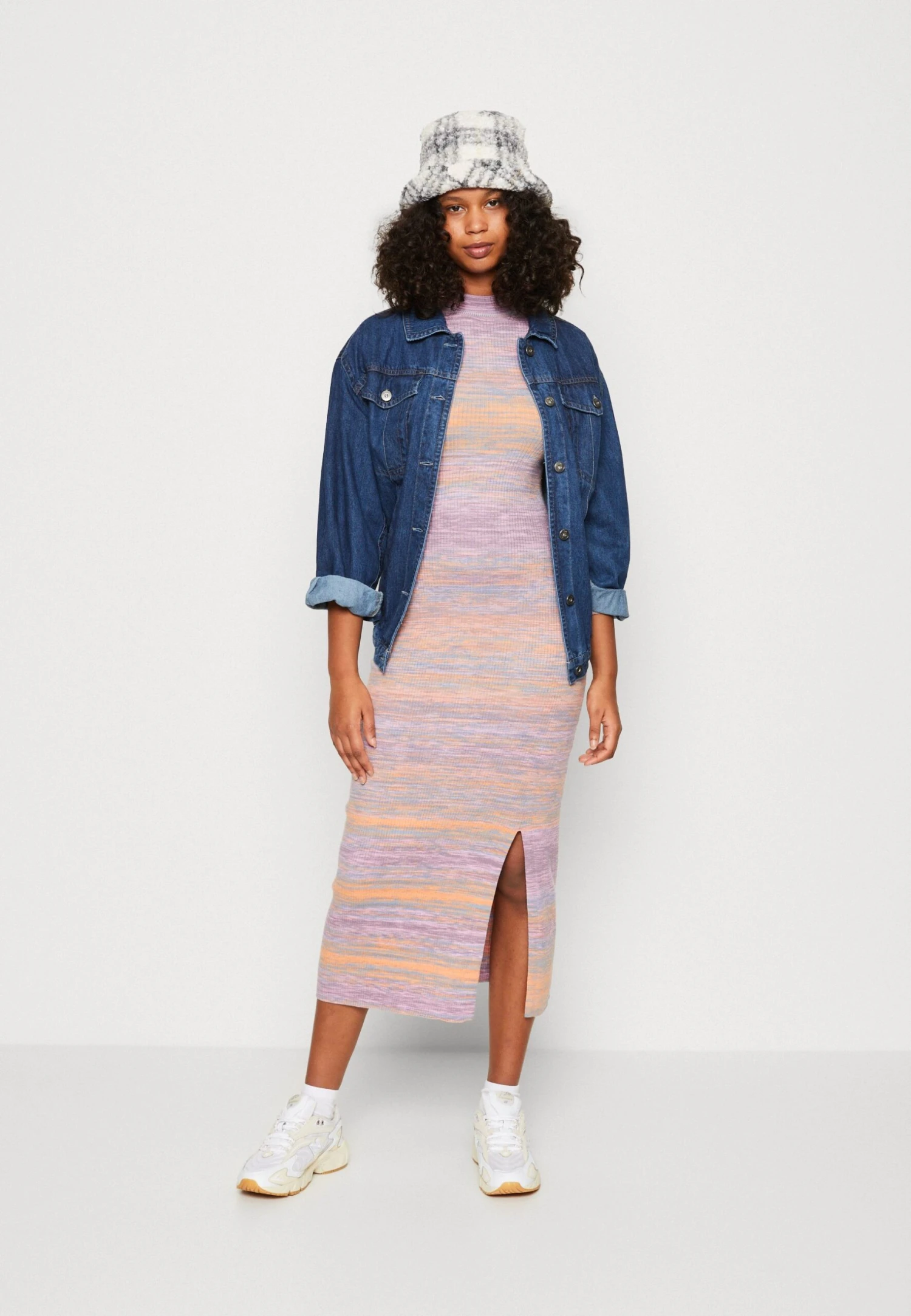 Even&Odd Strikket Kjole - Multicoloured 4 Even&Odd Strikket Kjole - Multicoloured - Bilde 2