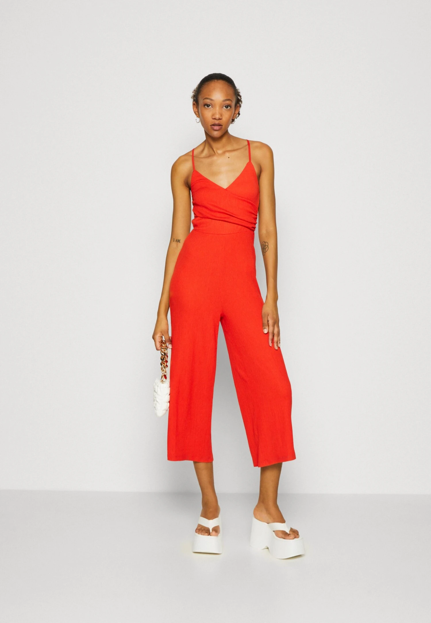 Even&Odd Jumpsuit - Red 4 Even&Odd Jumpsuit - Red - Bilde 2
