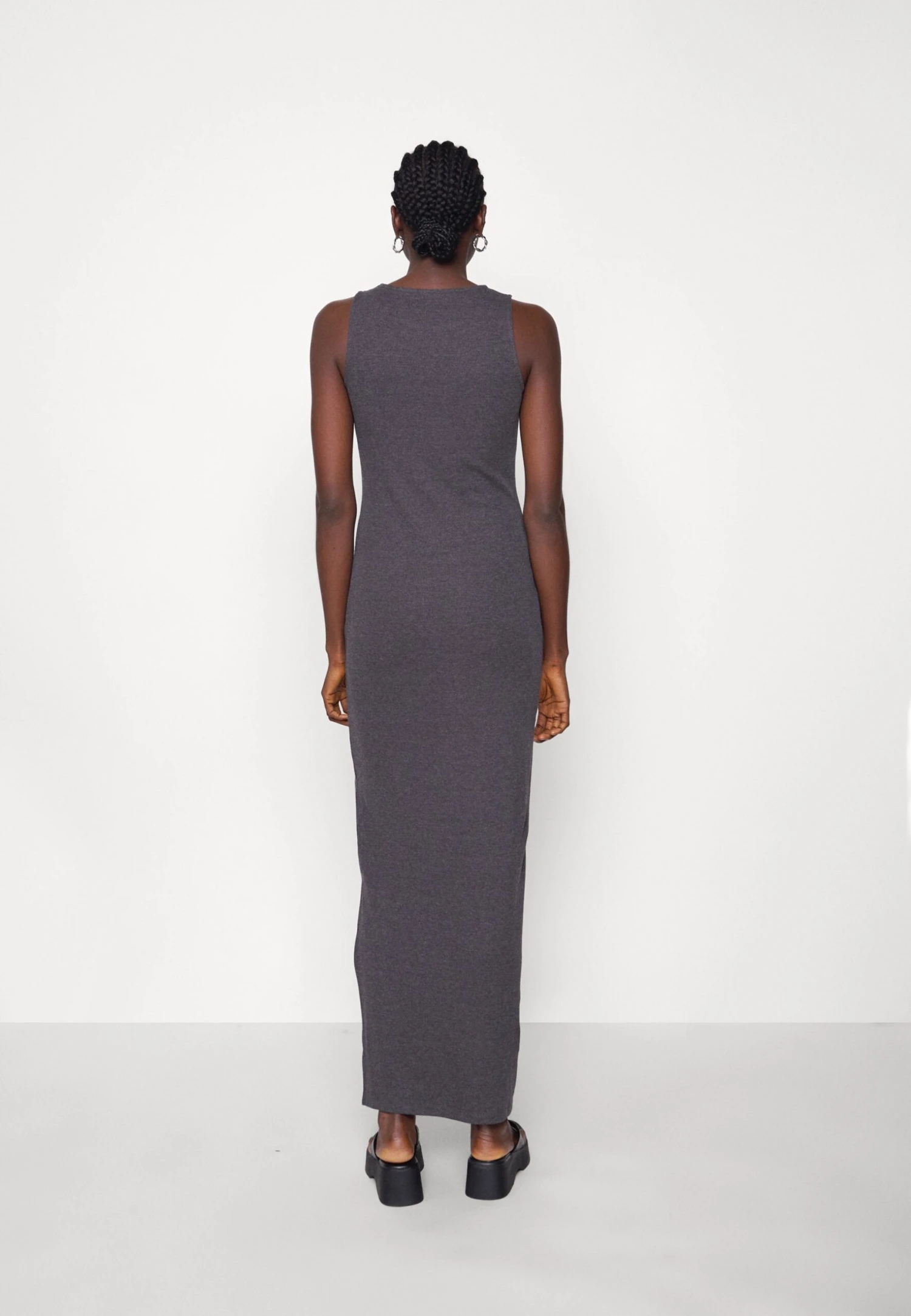 Strikket Kjole - Dark Grey 7 Strikket Kjole - Dark Grey - Bilde 5