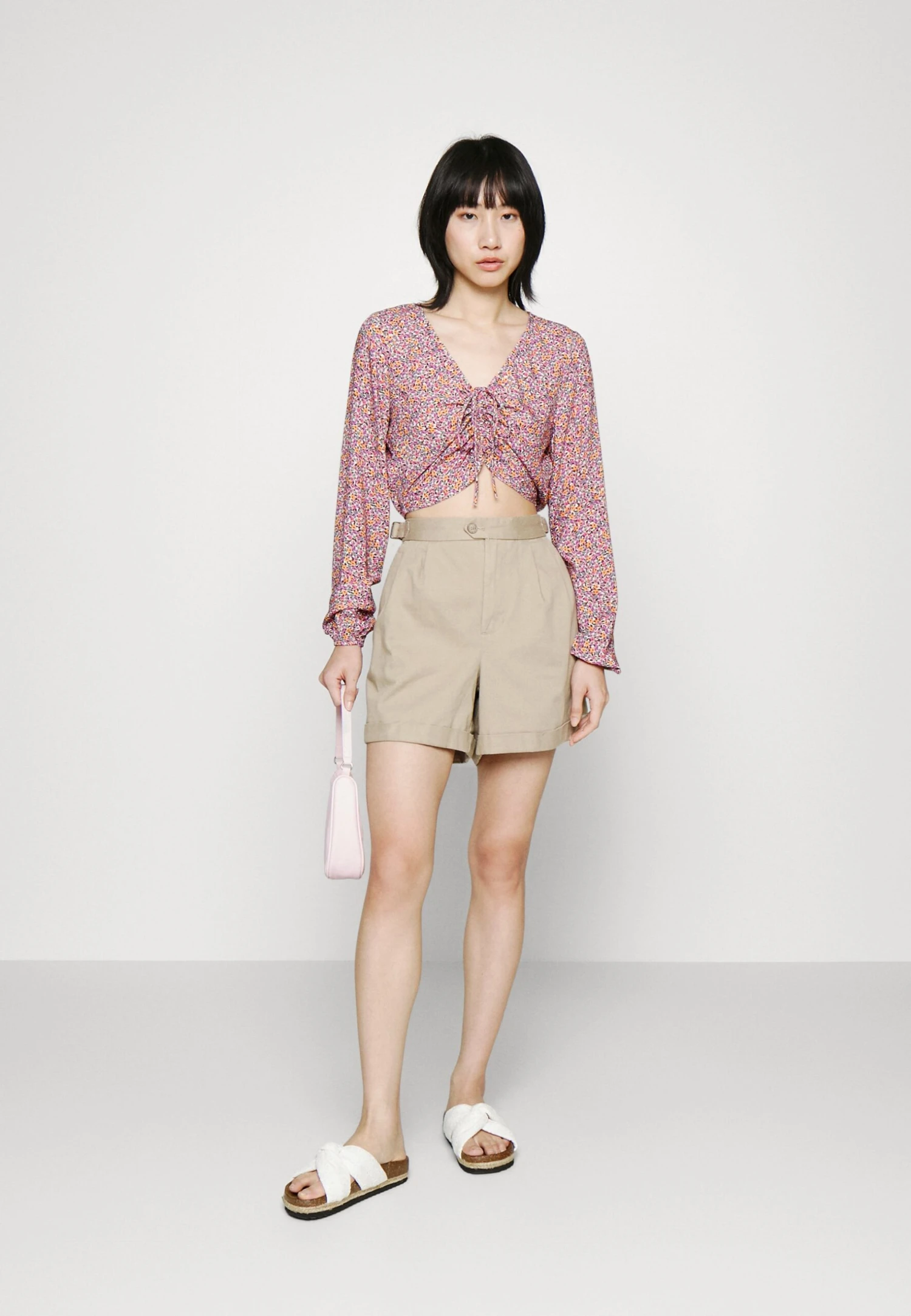 Even&Odd Bluse - Lilac/Orange 4 Even&Odd Bluse - Lilac/Orange - Bilde 2