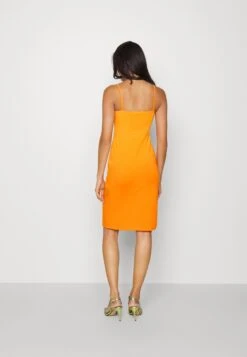 Even&Odd Strappy Mini Bodycon Dress- Jerseykjole - Orange -Even&Odd c066e6e85230411bb850157c439e9cdd