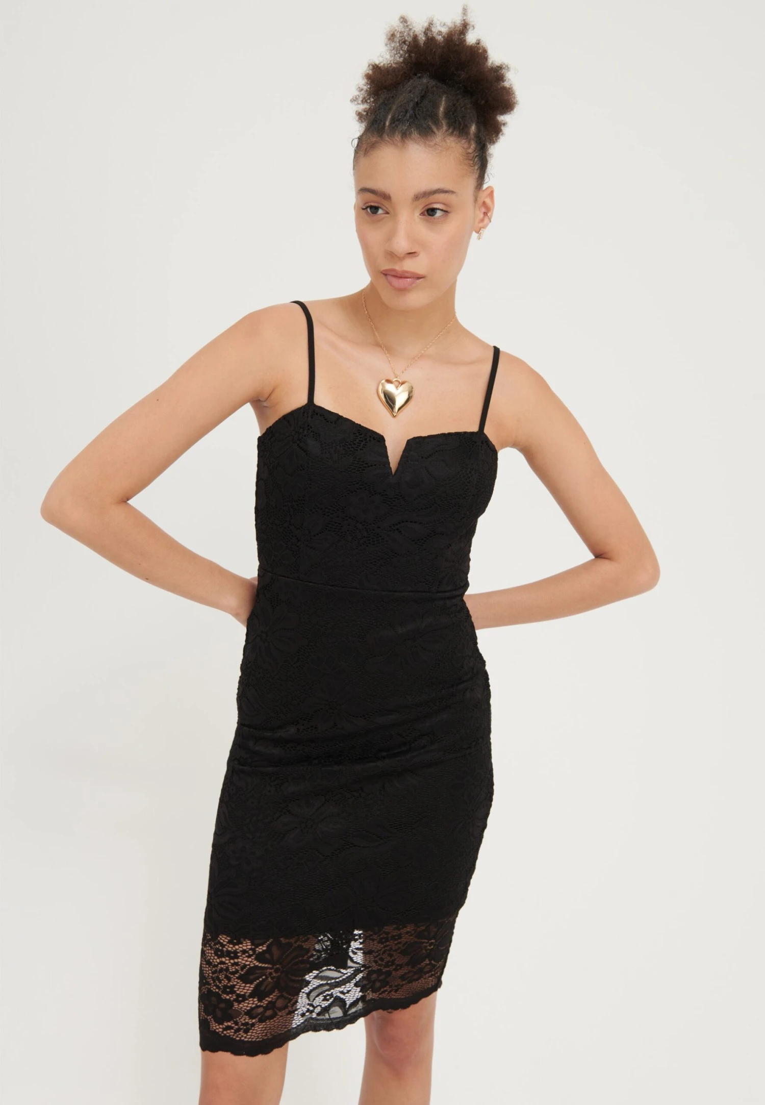 Even&Odd Cocktailkjole - Black 3 Even&Odd Cocktailkjole - Black