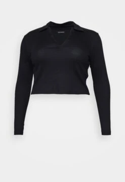 Topper Langermet - Black 12 Topper Langermet - Black -Even&Odd c0f276837cd242d9b02ebbea6a099e70