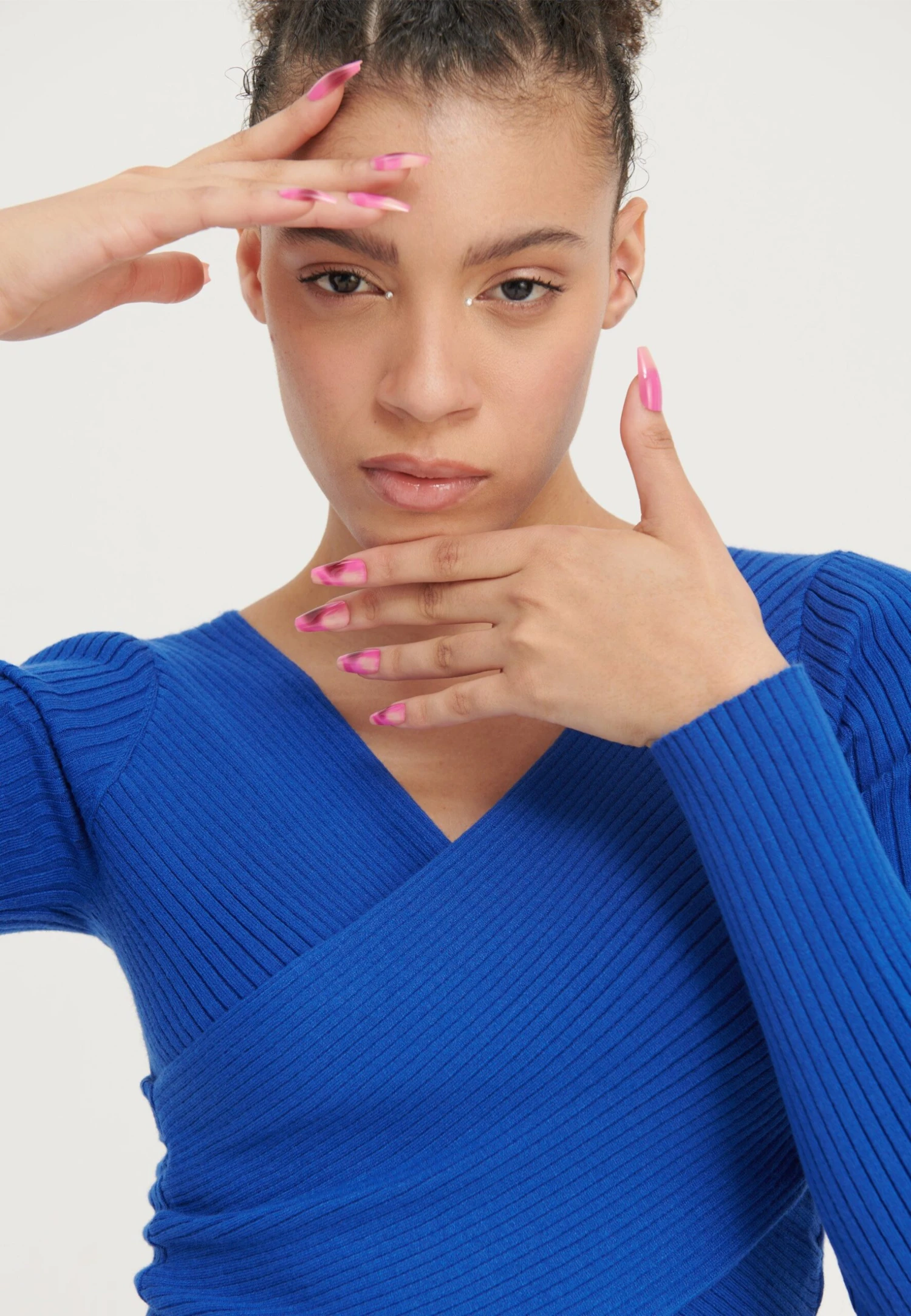 Even&Odd Strikkegenser - Dark Blue 7 Even&Odd Strikkegenser - Dark Blue - Bilde 5