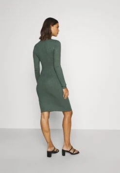 Even&Odd Crew Ausschnitt Ripp Basic Bodycon Mini Strickkleid - Etuikjole - Green 10 Even&Odd Crew Ausschnitt Ripp Basic Bodycon Mini Strickkleid - Etuikjole - Green -Even&Odd c49c63ef00fd44cf85ae99c8fb4f07fd