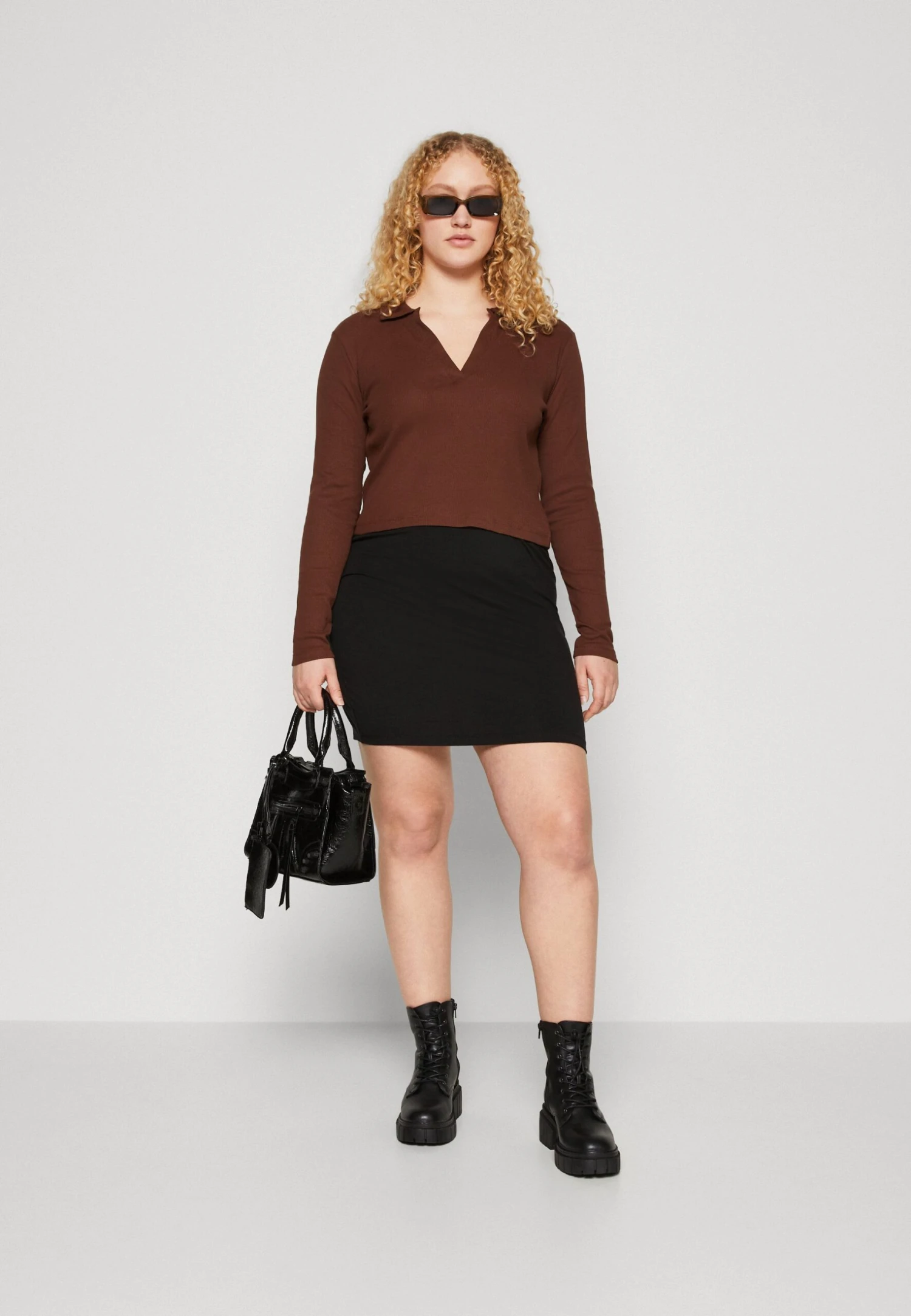 2 Pack- Miniskjørt - Black/Khaki 3 2 Pack- Miniskjørt - Black/Khaki