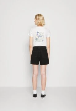 Even&Odd Jeansshorts - Black Denim -Even&Odd c5673c5f1fae4473844e5e216ec4657e