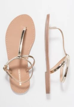 Even&Odd Tåsandaler - Gold -Even&Odd c6c64ff273f04aaf929560e0564bc972