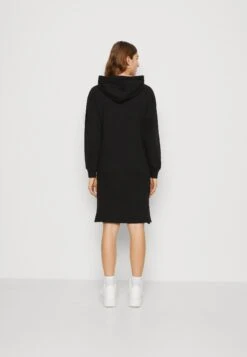 Even&Odd Extra Long Jacket- Sweatjakke - Black -Even&Odd cb2e919a2e8f49759d35625fbd2a285f