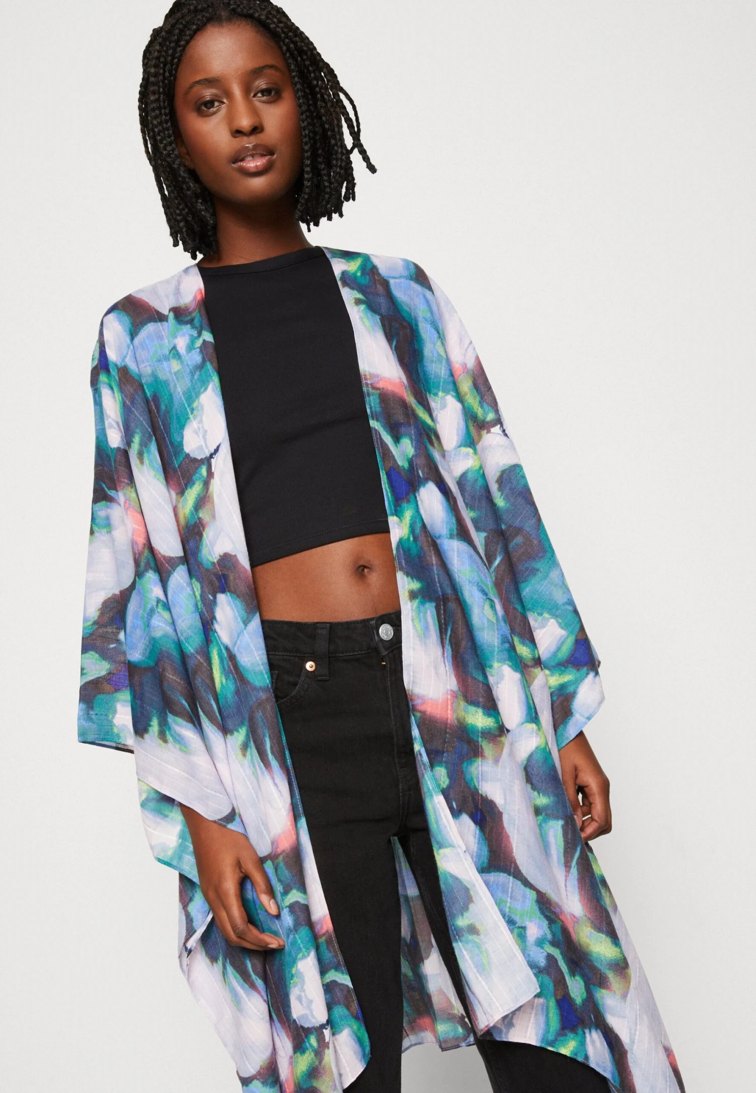 Even&Odd Lett Jakke - Blue 6 Even&Odd Lett Jakke - Blue - Bilde 4