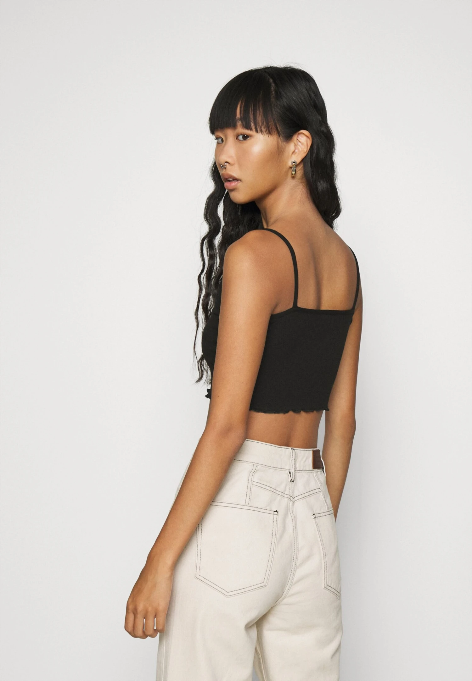 Even&Odd 2 Pack - Topper - Black/Light Grey 5 Even&Odd 2 Pack - Topper - Black/Light Grey - Bilde 3