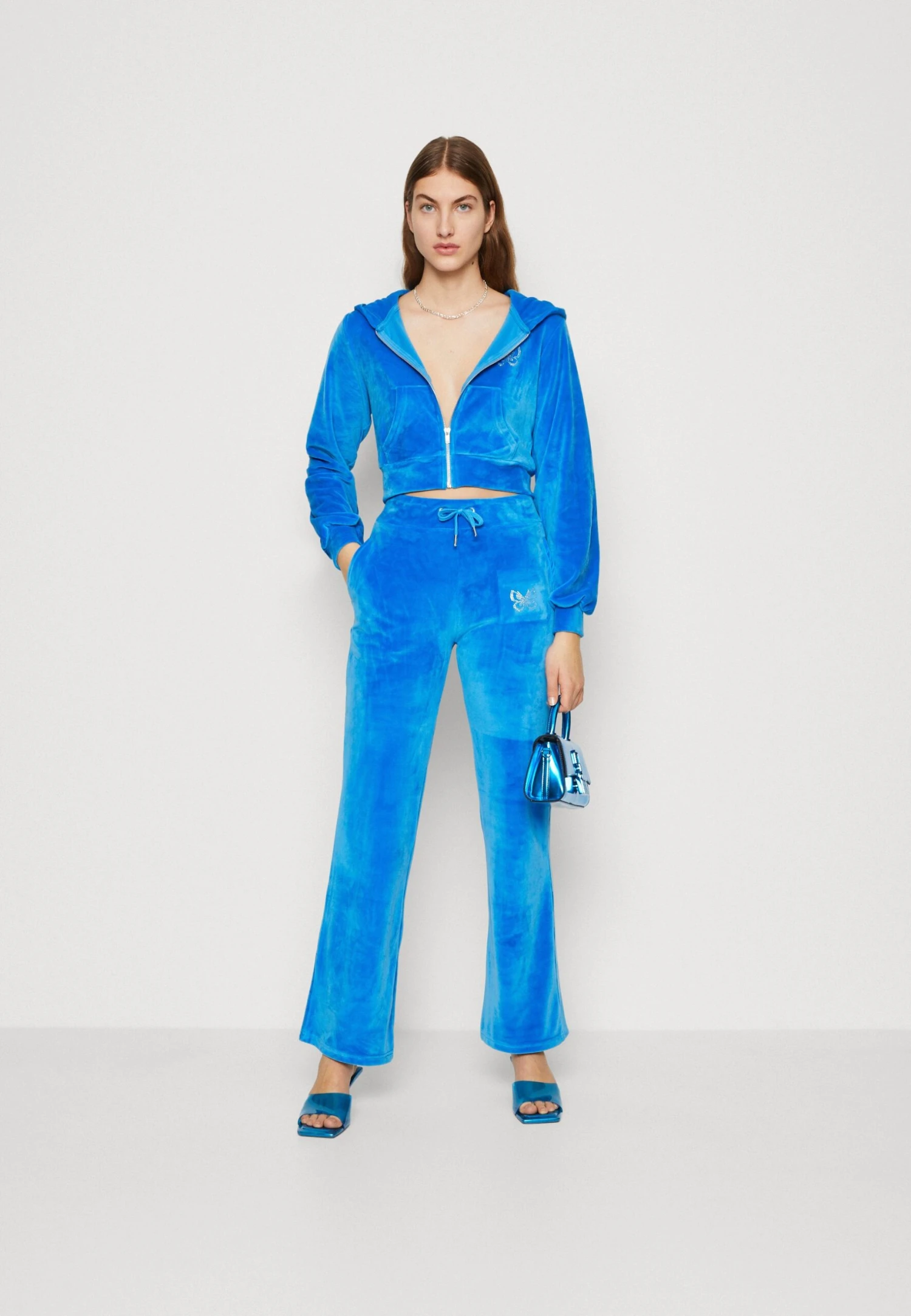 Even&Odd Sweatjakke - Blue 4 Even&Odd Sweatjakke - Blue - Bilde 2