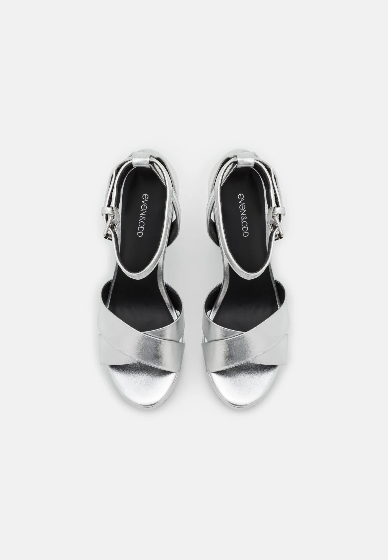 Even&Odd Sandaler Med Høye Hæler - Silver 8 Even&Odd Sandaler Med Høye Hæler - Silver - Bilde 6