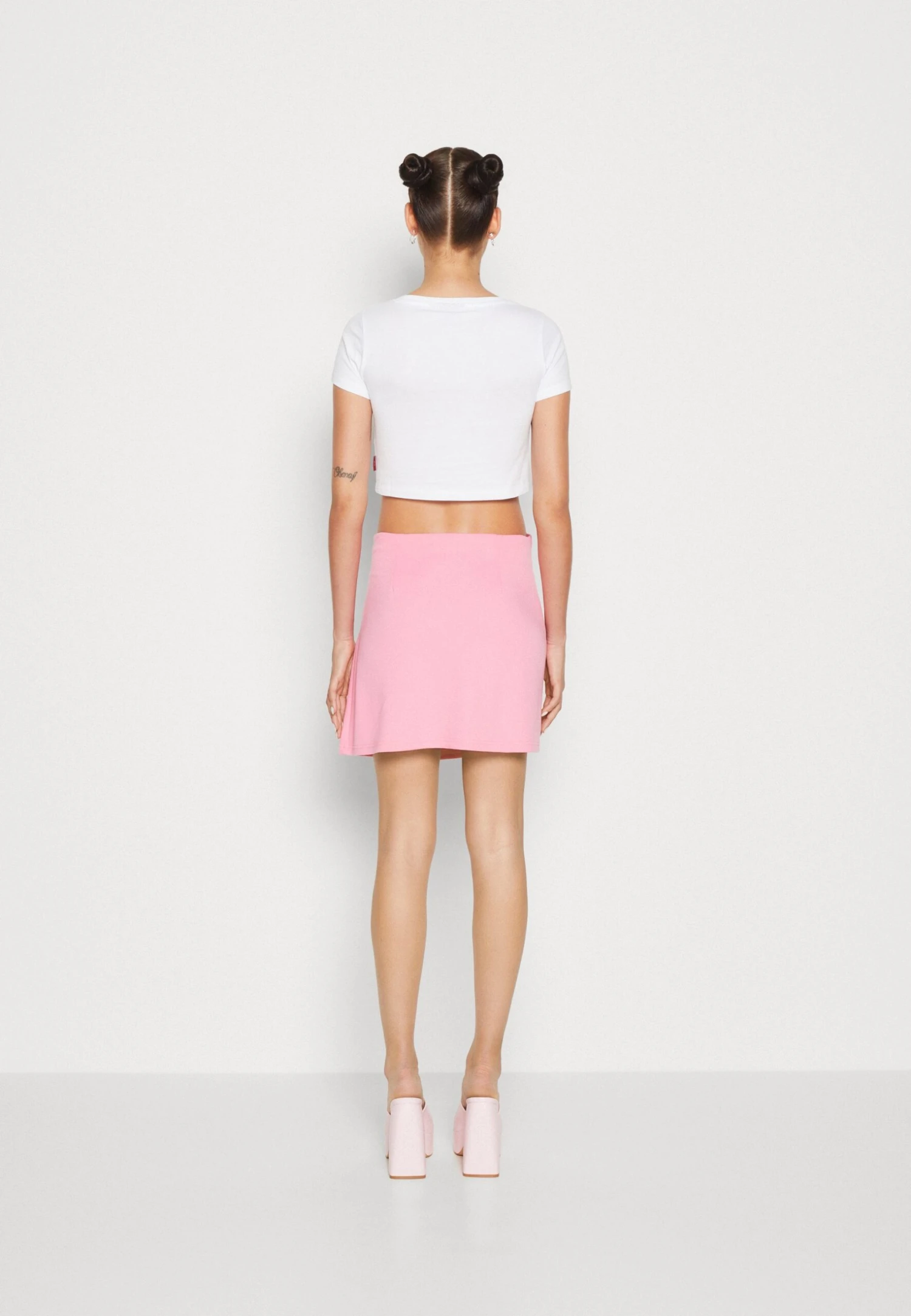 Even&Odd Omslagsskjørt - Pink 5 Even&Odd Omslagsskjørt - Pink - Bilde 3