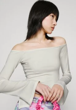 Even&Odd Longsleeve Shoulder DropWhite - Topper - White -Even&Odd d48816beb2f14a579b909c54da8ee3d0