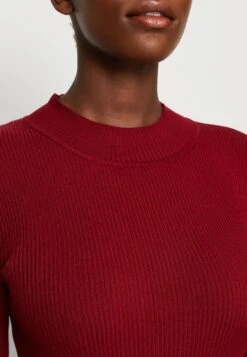 Even&Odd Strikket Kjole - Dark Red -Even&Odd d4b20316e7f14d4facabfd92eba22baa