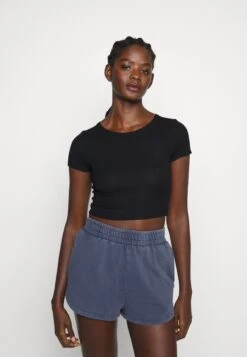 Even&Odd 2 Pack - T-Shirts - Black/White -Even&Odd d91a0a0cd4d743a781f00b9d41bec5a7