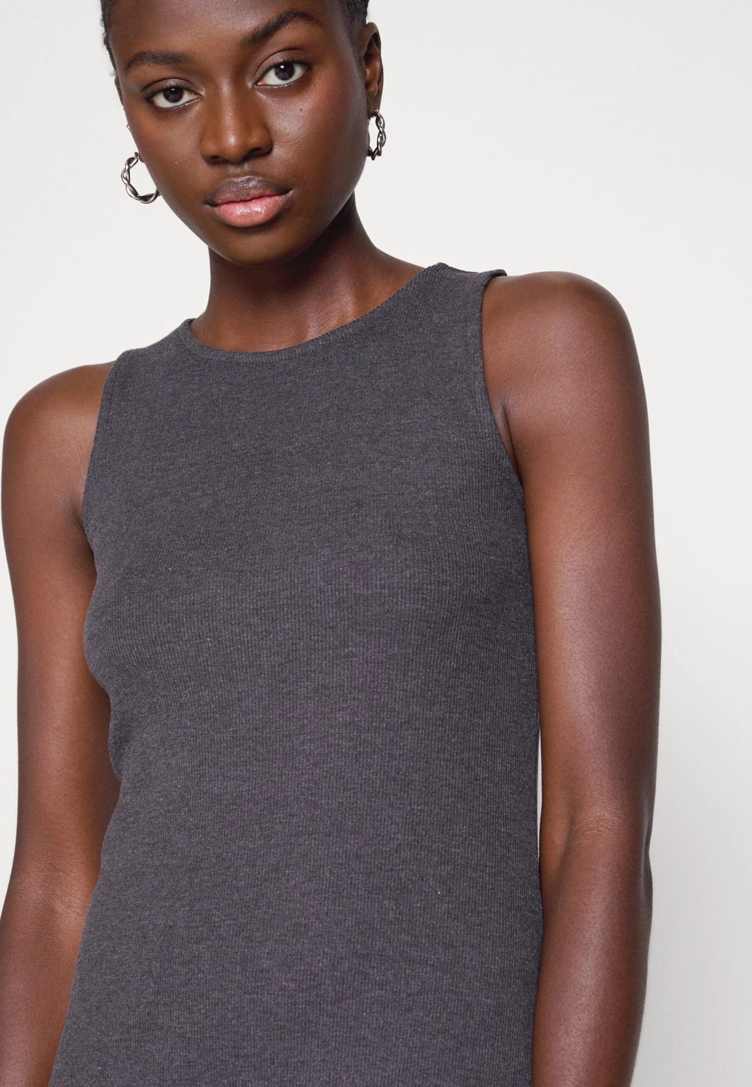 Strikket Kjole - Dark Grey 10 Strikket Kjole - Dark Grey - Bilde 8