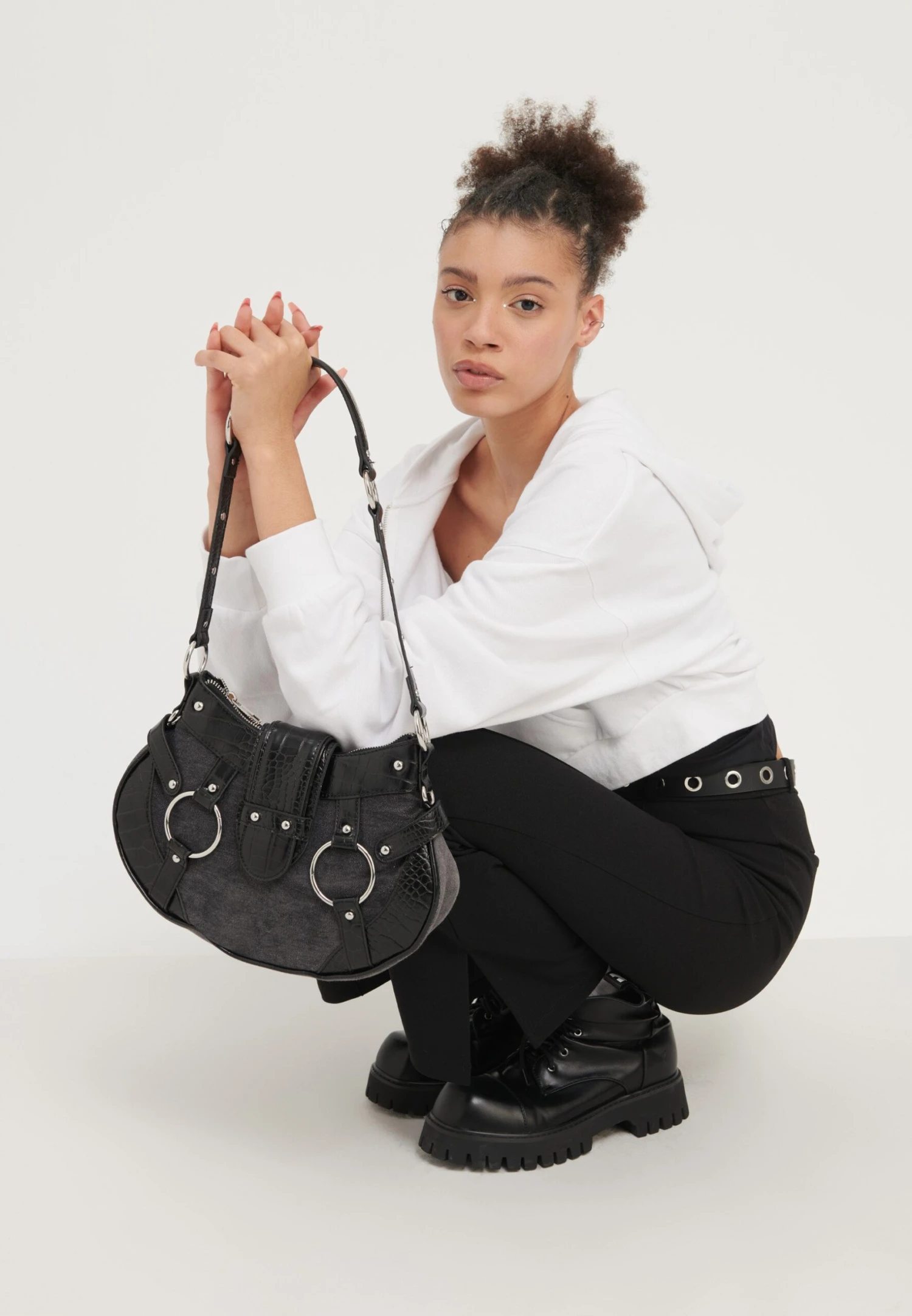 Even&Odd Sweatjakke - White 4 Even&Odd Sweatjakke - White - Bilde 2