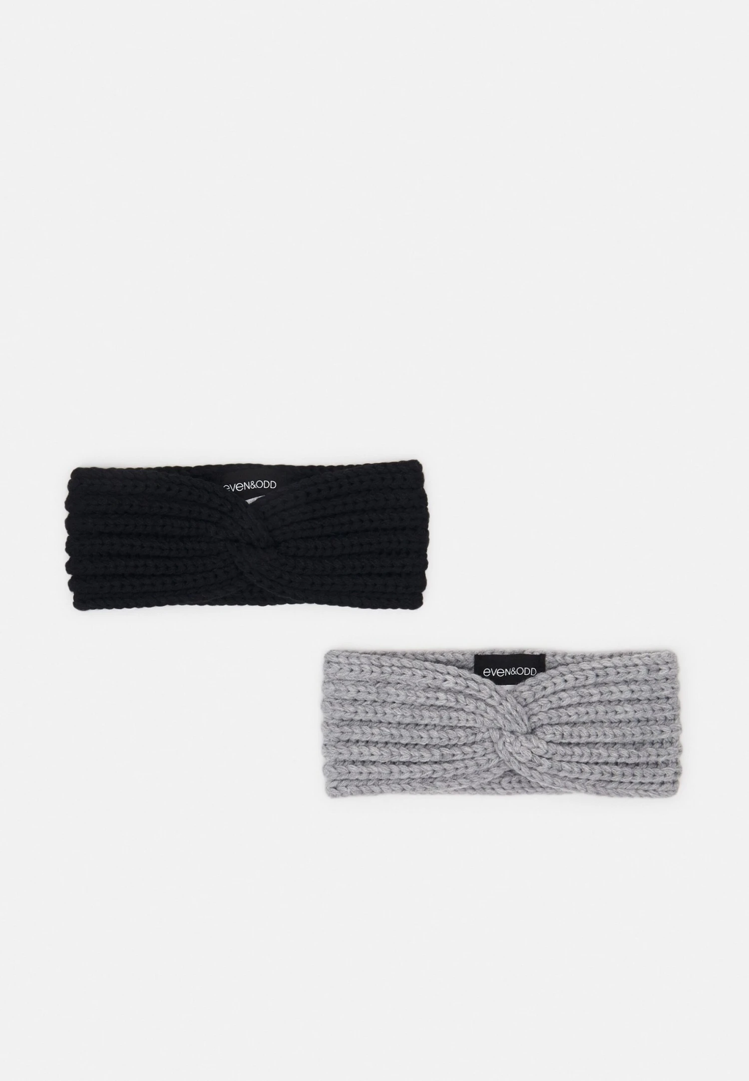 Even&Odd 2 Pack - Ørevarmere - Grey/Black 3 Even&Odd 2 Pack - Ørevarmere - Grey/Black