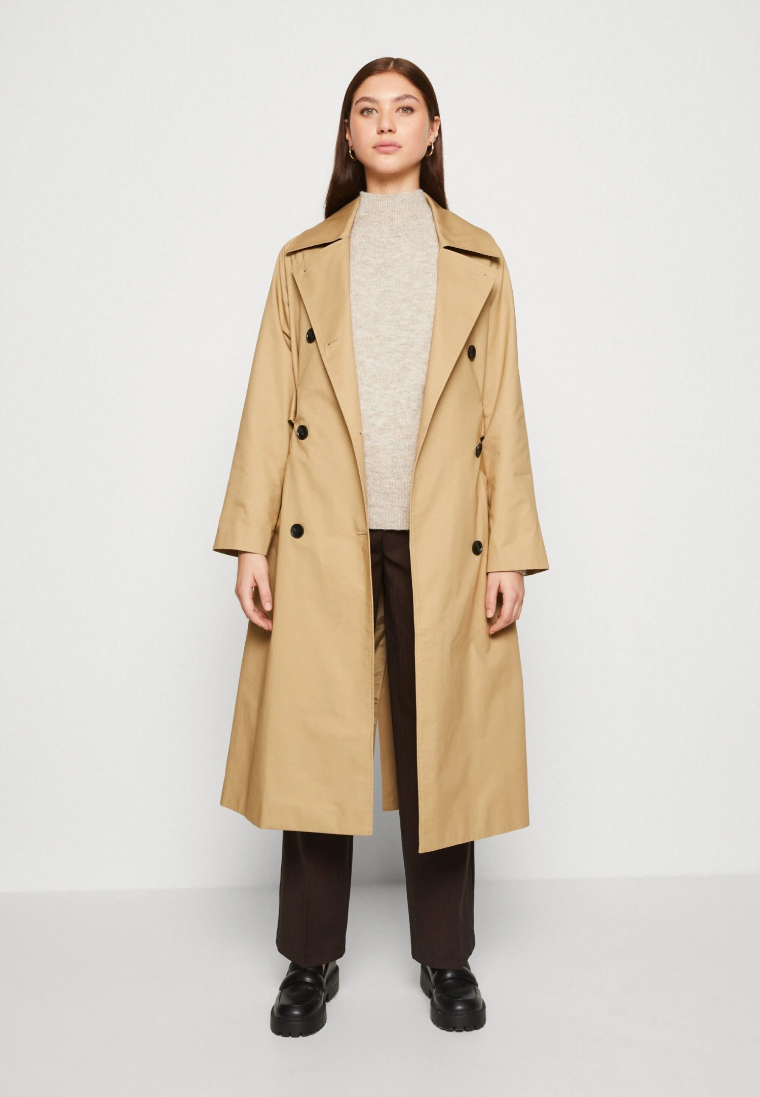 Even&Odd Trenchcoat - Beige 4 Even&Odd Trenchcoat - Beige - Bilde 2