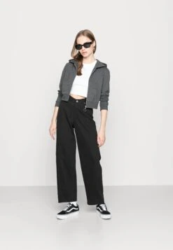 Even&Odd Sweatjakke - Mottled Dark Grey 8 Even&Odd Sweatjakke - Mottled Dark Grey -Even&Odd e8c412c95dce4b6d8fde3140bd38d471