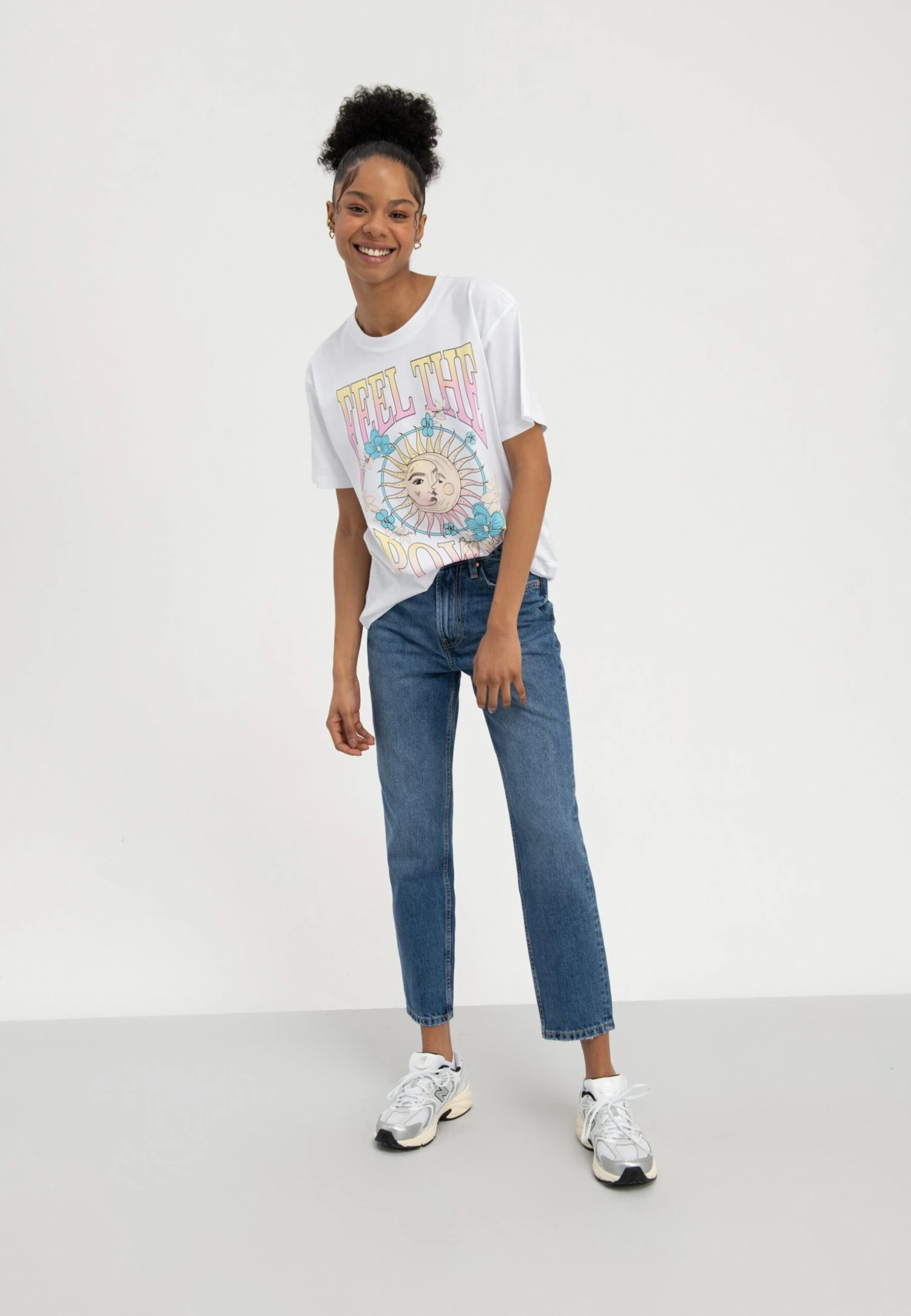 Even&Odd T-Shirts Med Print - White 4 Even&Odd T-Shirts Med Print - White - Bilde 2