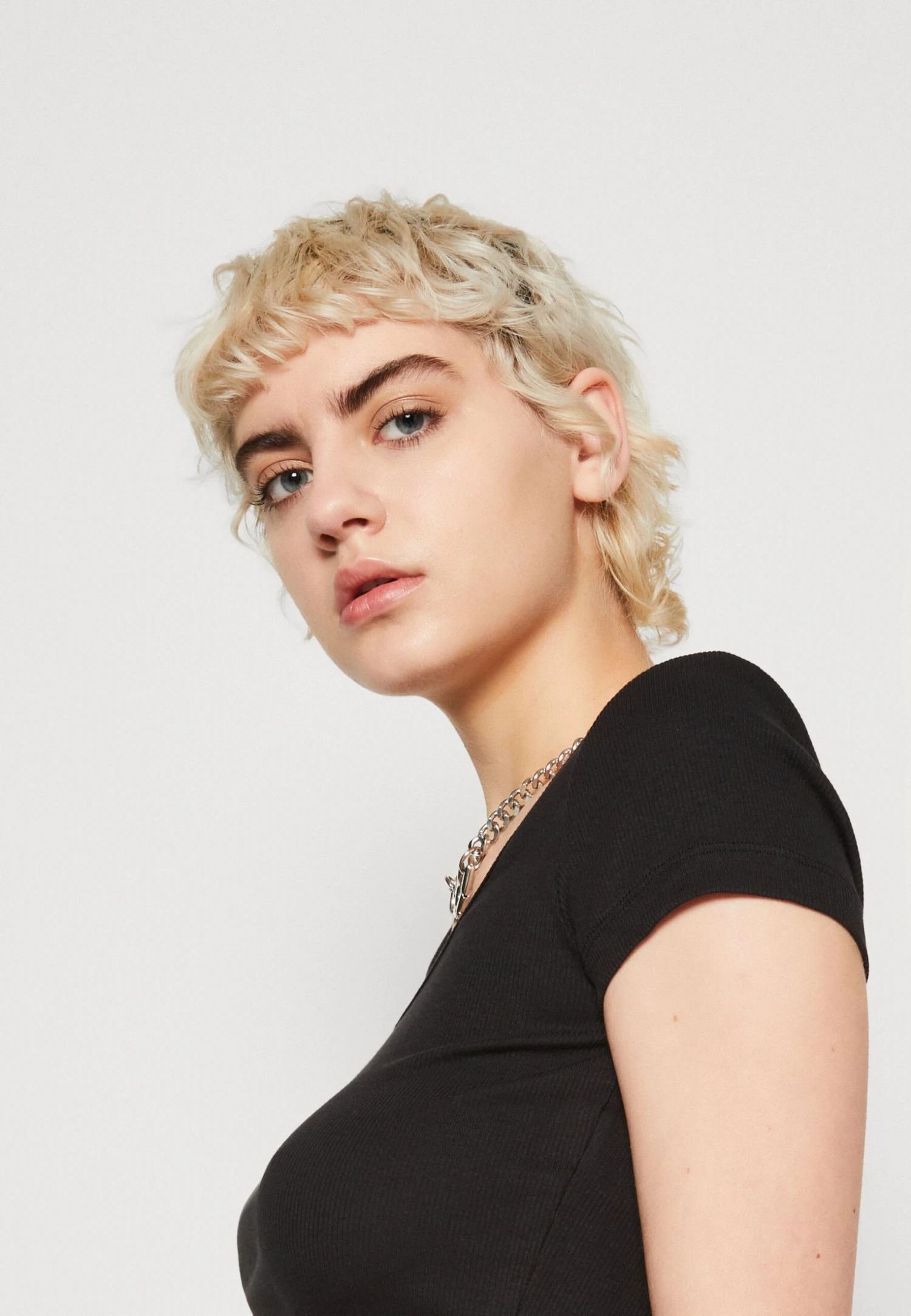 Even&Odd 2 Pack - T-Shirts - Black/Grey 7 Even&Odd 2 Pack - T-Shirts - Black/Grey - Bilde 5