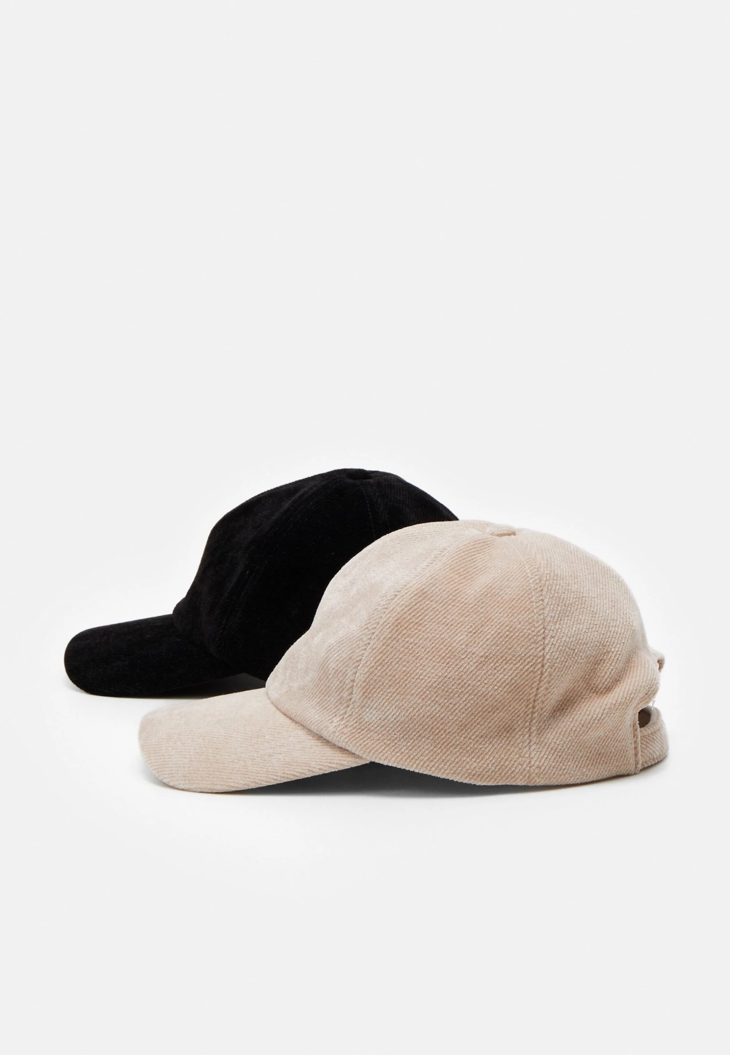 Even&Odd 2 Pack - Cap - Black/Beige 5 Even&Odd 2 Pack - Cap - Black/Beige - Bilde 3