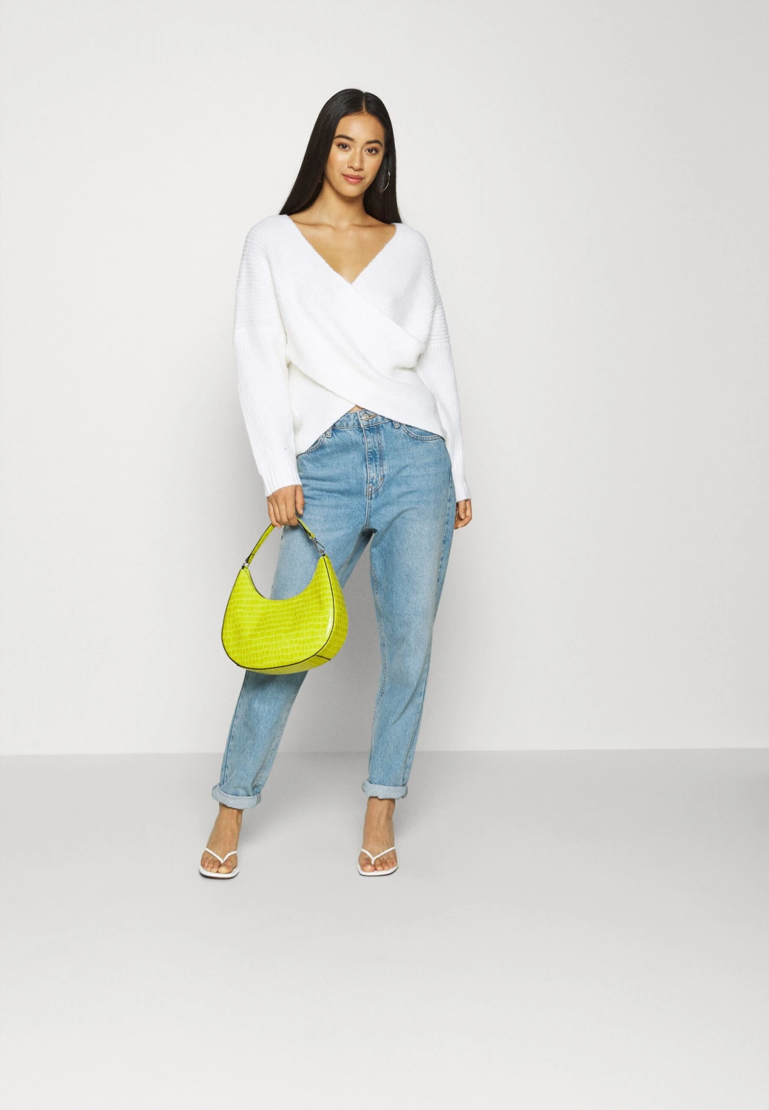 Even&Odd Strikkegenser - Cloud Dancer 4 Even&Odd Strikkegenser - Cloud Dancer - Bilde 2