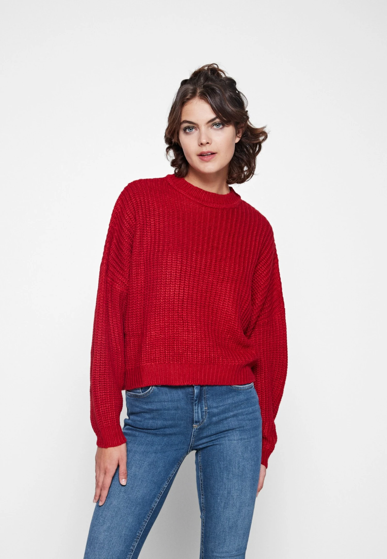 Even&Odd Strikkegenser - Red 3 Even&Odd Strikkegenser - Red